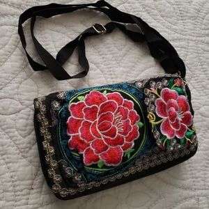 Wallet/cell phone body cross purse